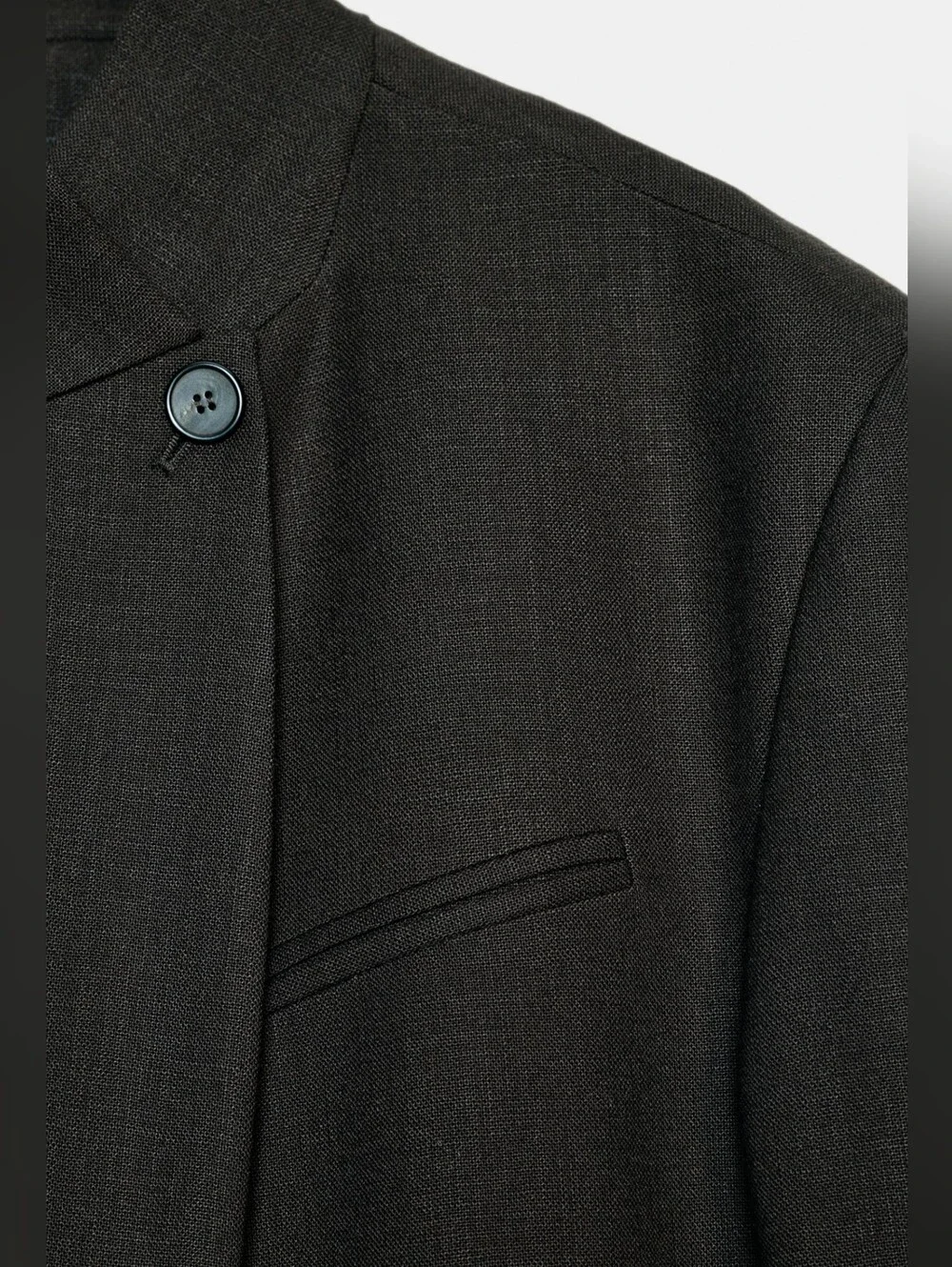ZARA LIMITED EDITION WOOL BLEND FROCK COAT M